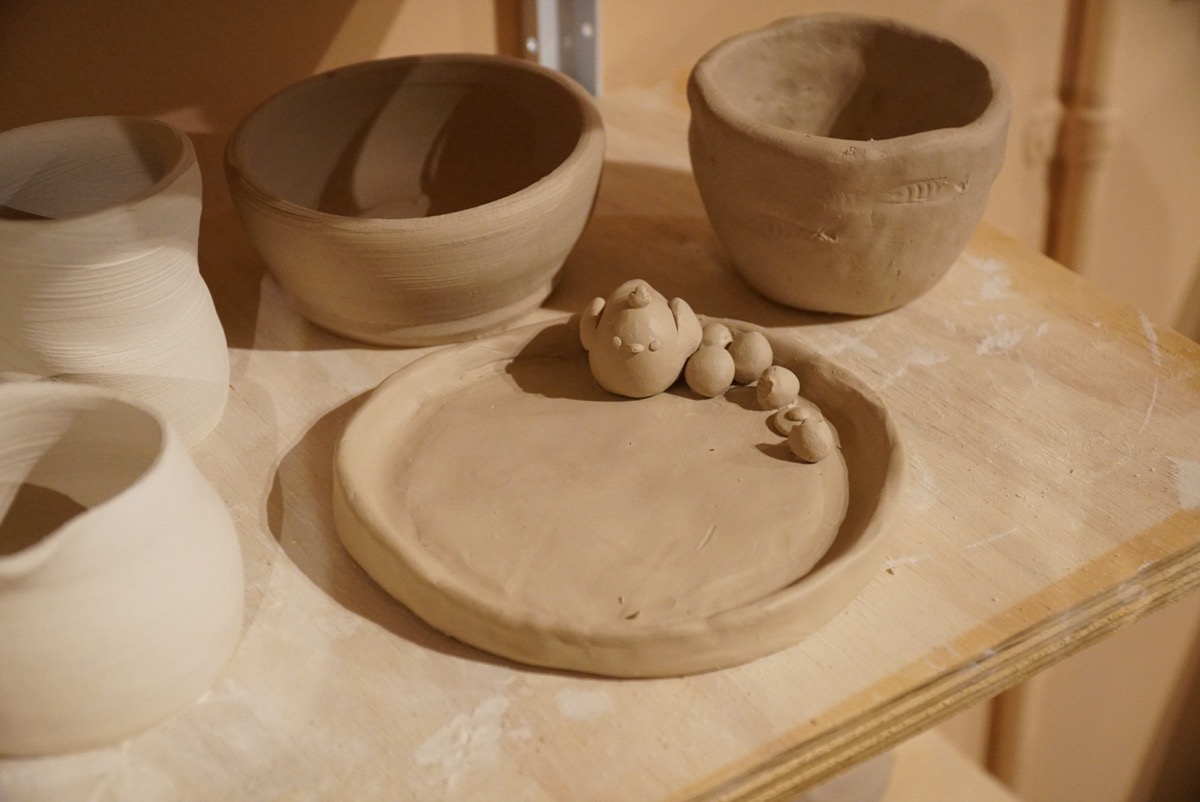 Adorable clay animal figurines made by kids