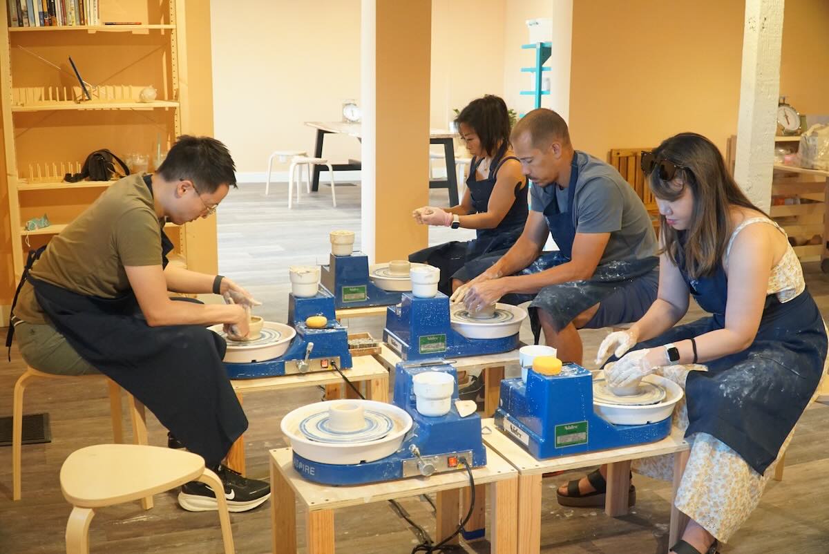 Pottery wheel class